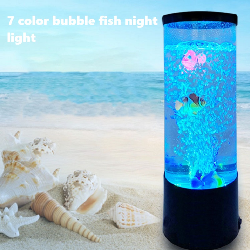 Marine Aquarium Live - LED Fish Lamp luce notturna ambientale