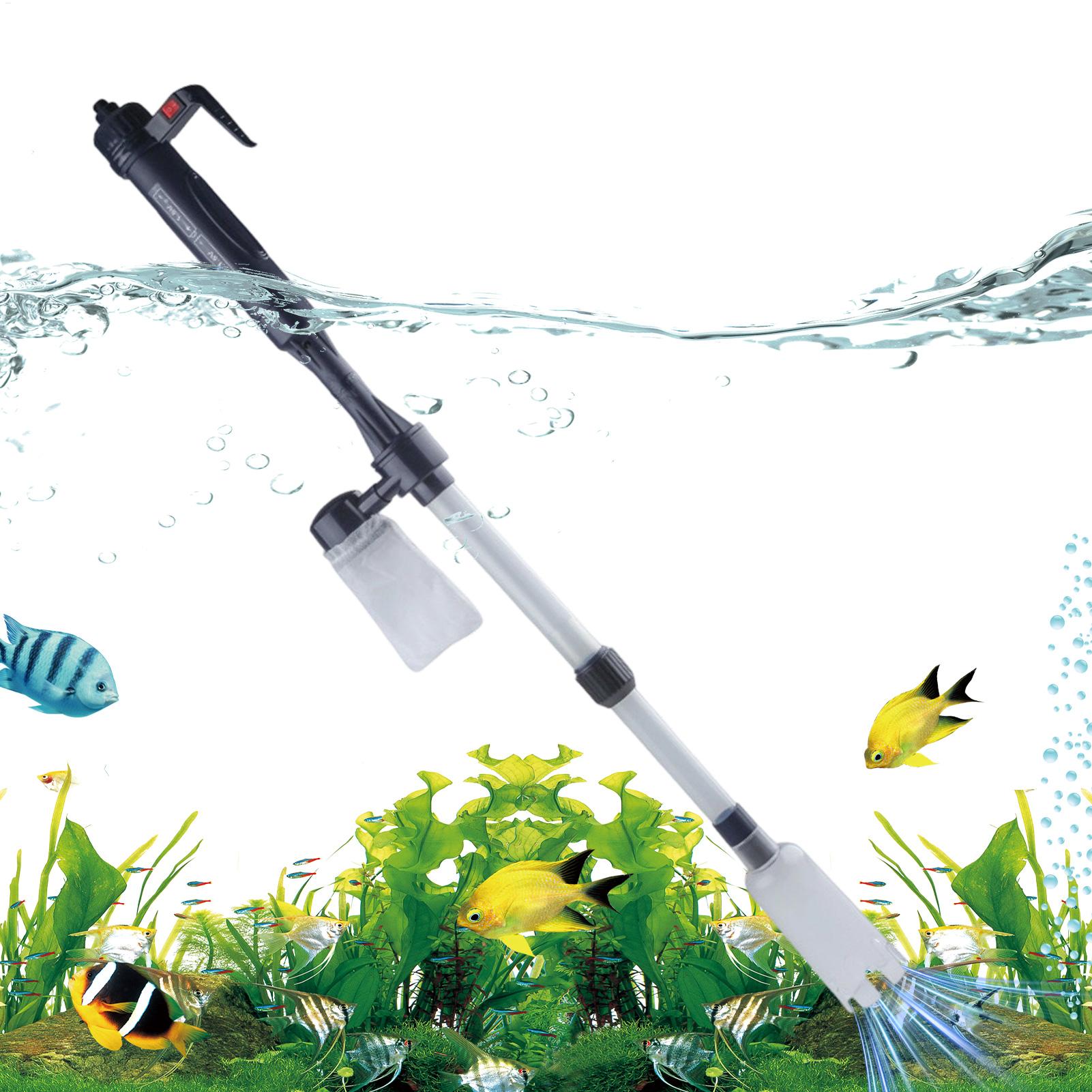 Marine Aquarium Reactors - Aspiratore per Acquario Regolabile Telescopico USB