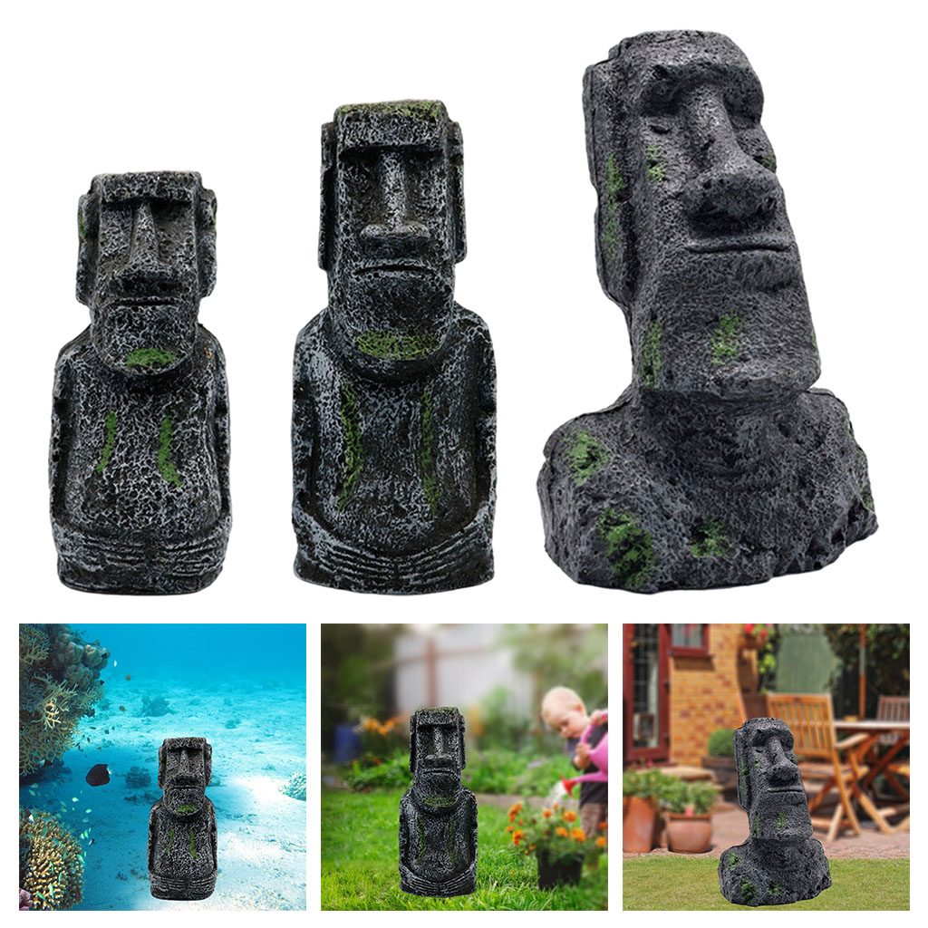 Statue Moai per acquario Isola - Aquarium Marine Fish recensione e prezzo