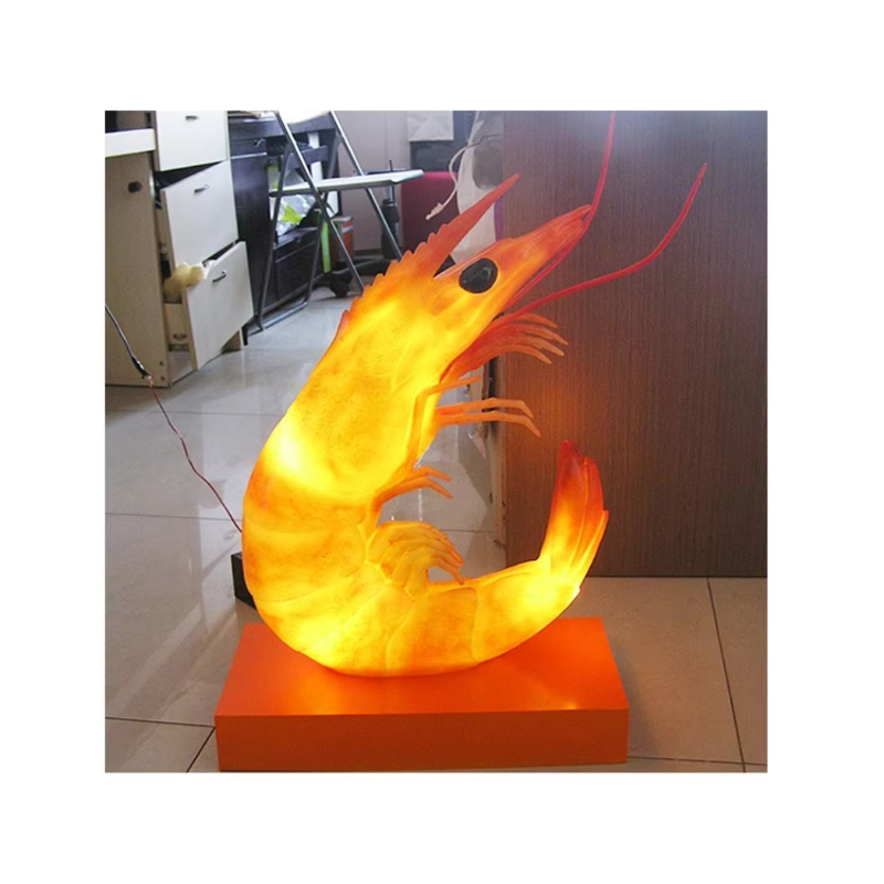 Statua di gambero in fibra di  - Marine Aquarium Live recensione e prezzo