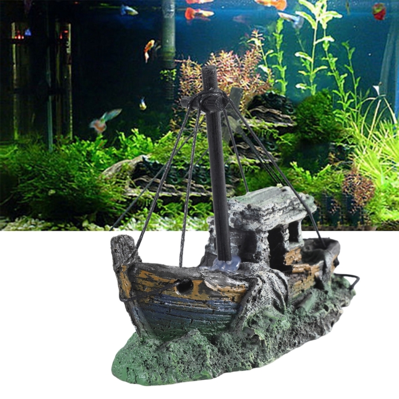 Acquario Nave affondata Decora - Aquarium Marineland recensione e prezzo