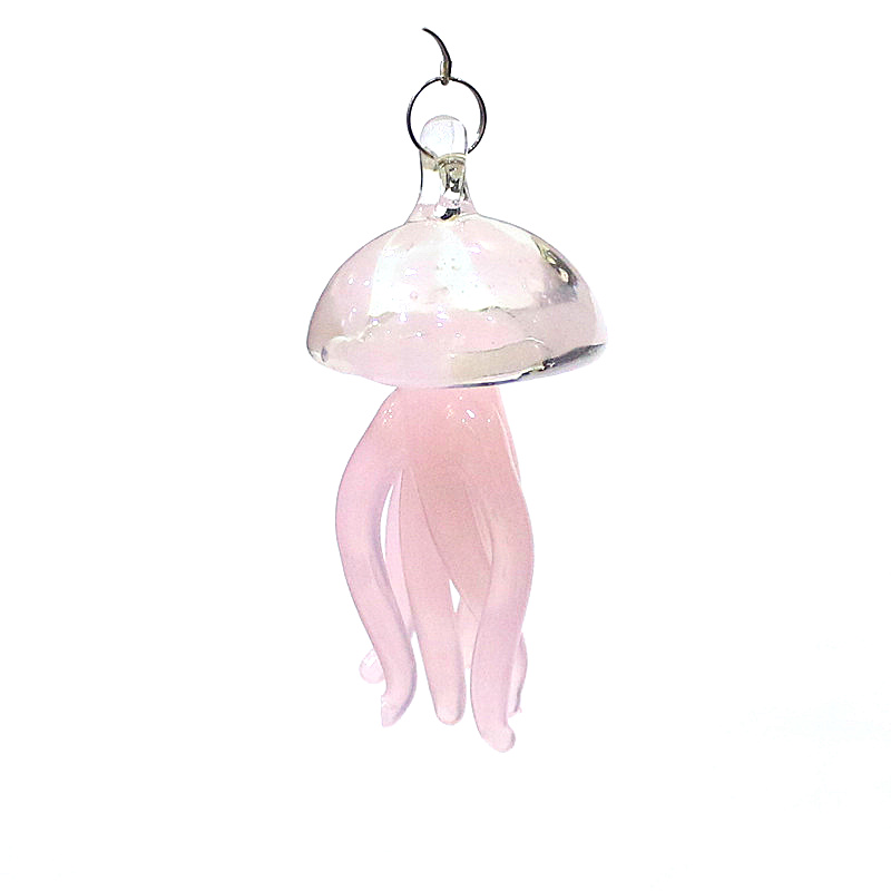 Ciondolo in vetro medusa rosa  - Aquarium Marine recensione e prezzo